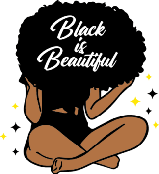 black-is-beautiful-sitting-afro-girl-free-svg-file-SvgHeart.Com