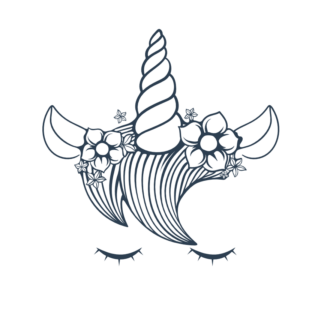 unicorn-face-birthday-free-svg-file-SvgHeart.Com