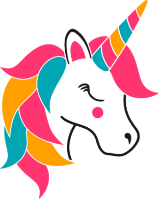 unicorn-head-fantasy-animal-birthday-free-svg-file-SvgHeart.Com